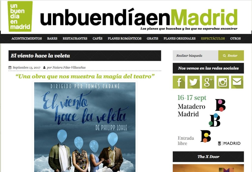 «Una obra, muy profesional, muy minimalista, muy reflexiva y muy&nbsp;recomendable»