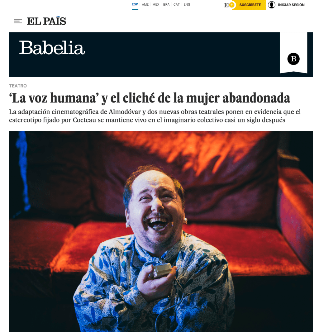 Crítica en El País sobre «Querido&nbsp;capricho»