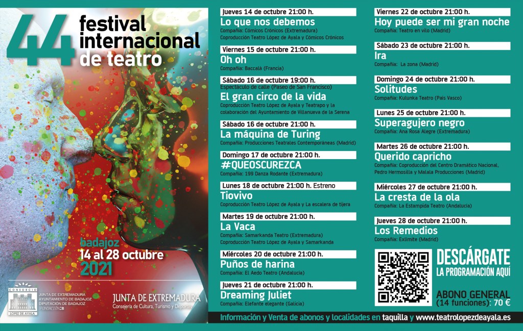 44 festival int de teatro de&nbsp;Badajoz
