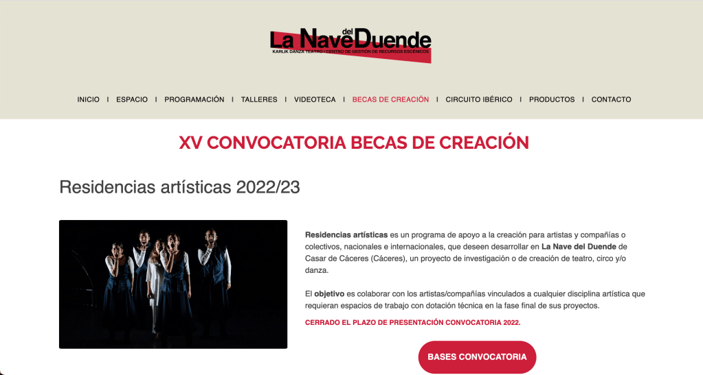 Nuestro proyecto «Arde el silencio» ha sido seleccionado para participar en una residencia&nbsp;artística