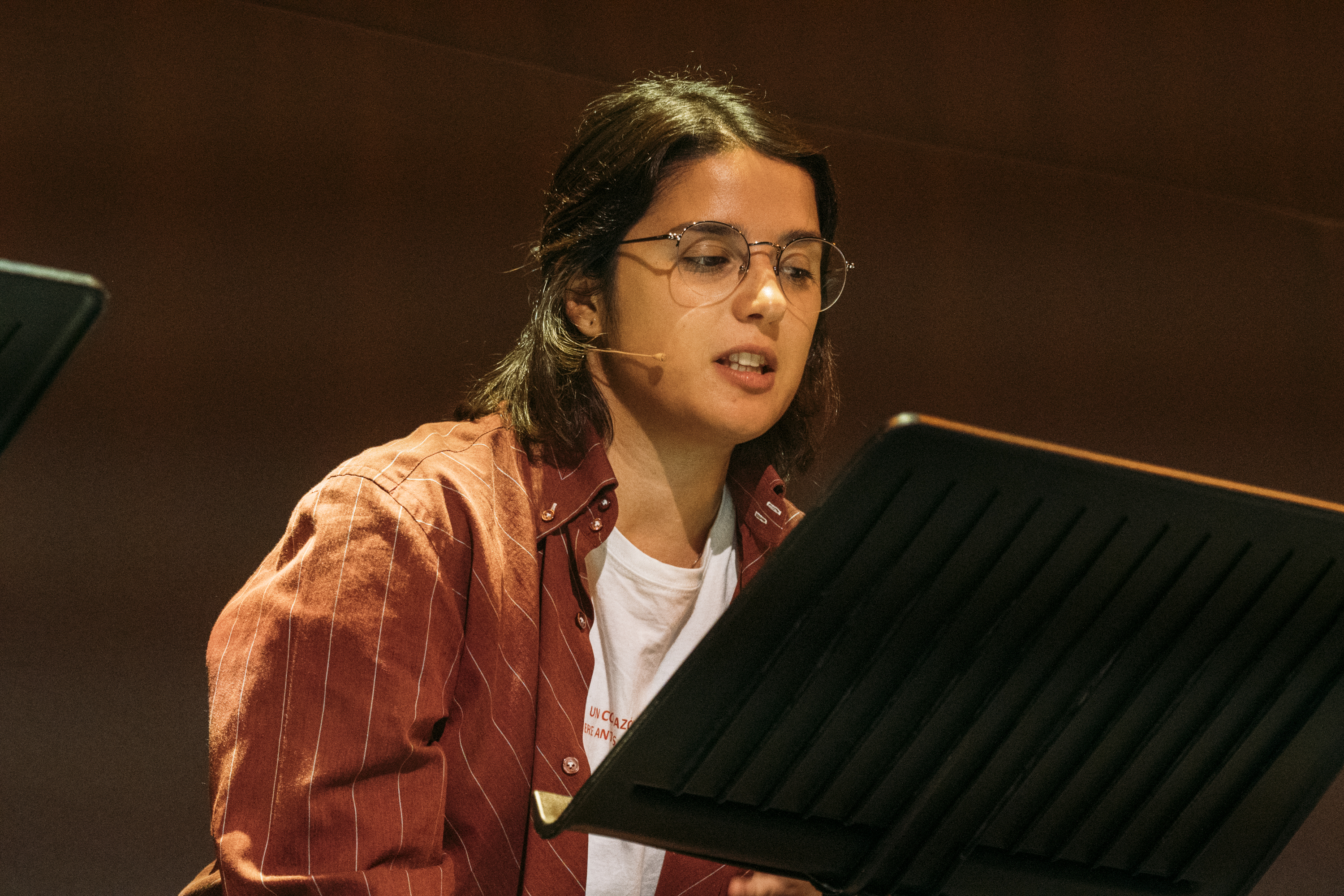 Primera lectura dramatizada del texto «demasiada piel» del XI Laboratorio de Escritura Teatral SGAE en la Sala Berlanga