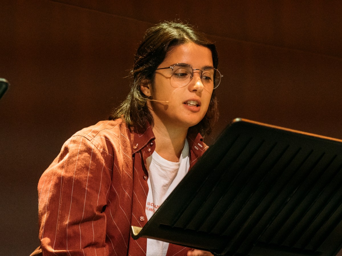 Primera lectura dramatizada del texto «demasiada piel» del XI Laboratorio de Escritura Teatral SGAE en la Sala&nbsp;Berlanga