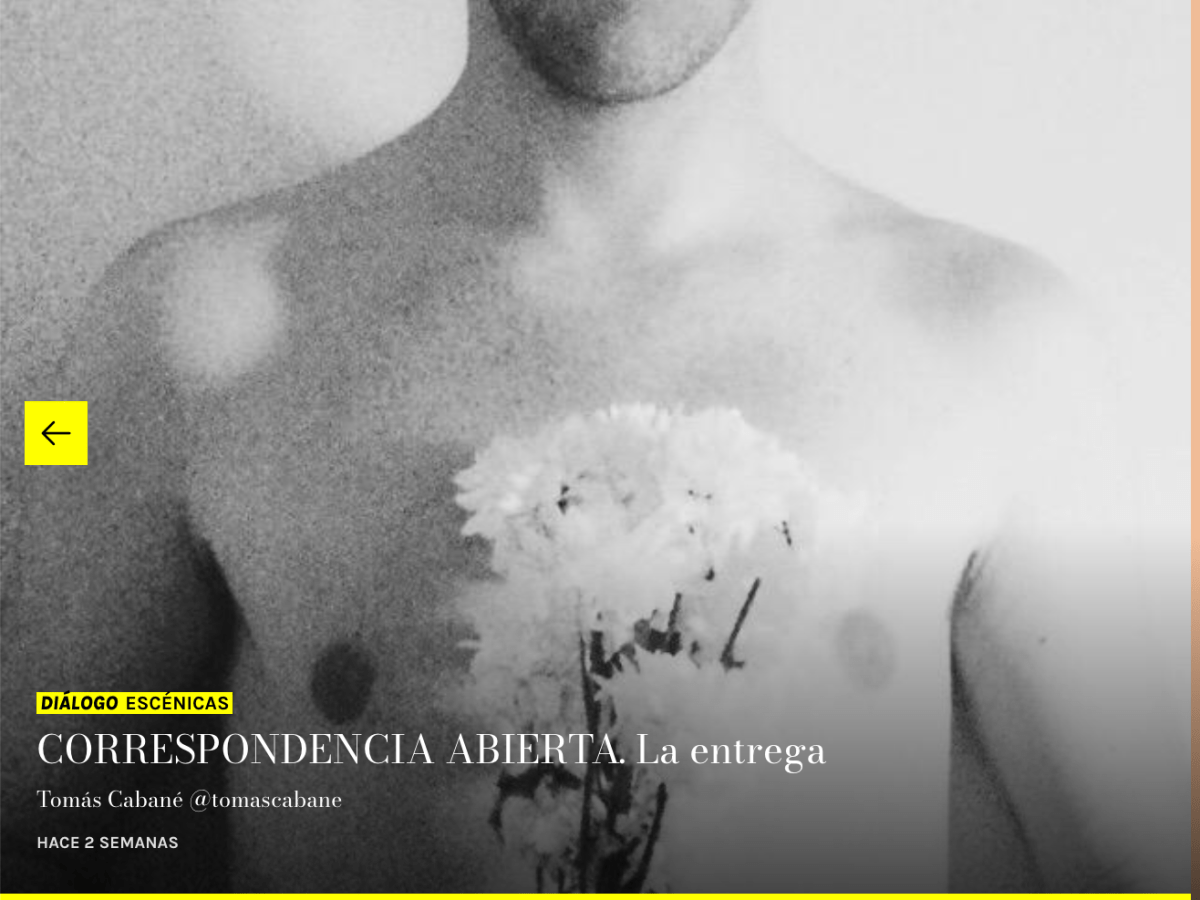 Estrenamos nuevo proyecto «Correspondencia abierta: la entrega» en La Madraza de la Universidad de&nbsp;Granada